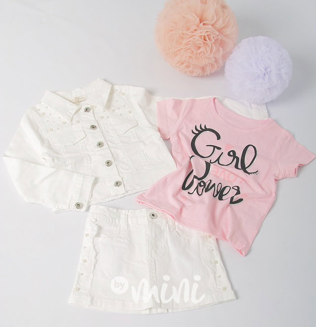 White jeans 3ks komplet