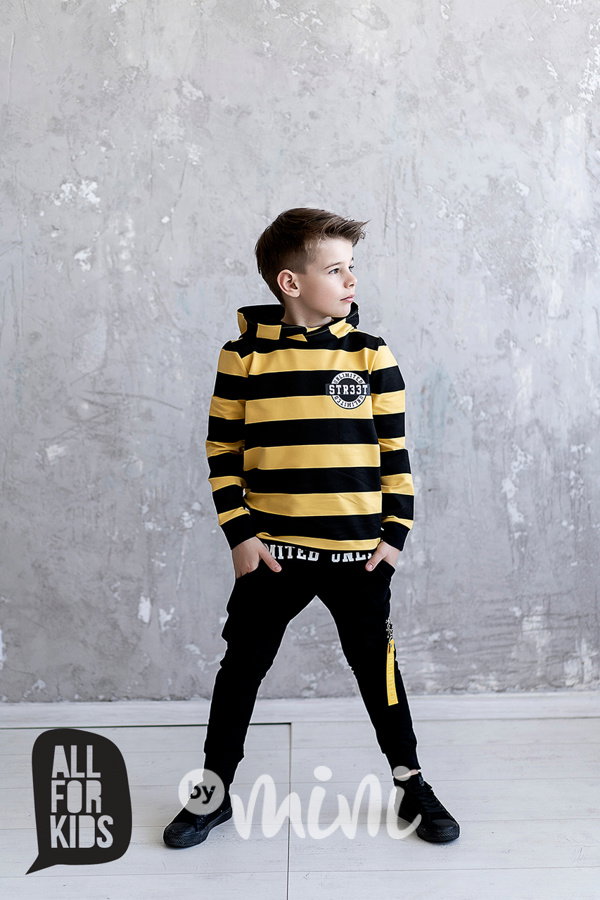 Unlimited souprava black/yellow