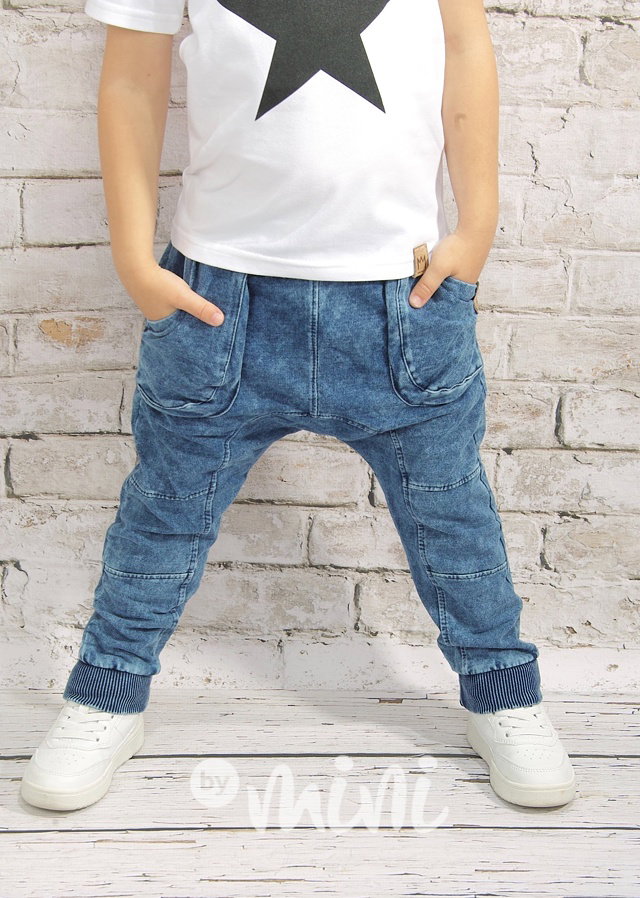 Jeans chlapecké baggy
