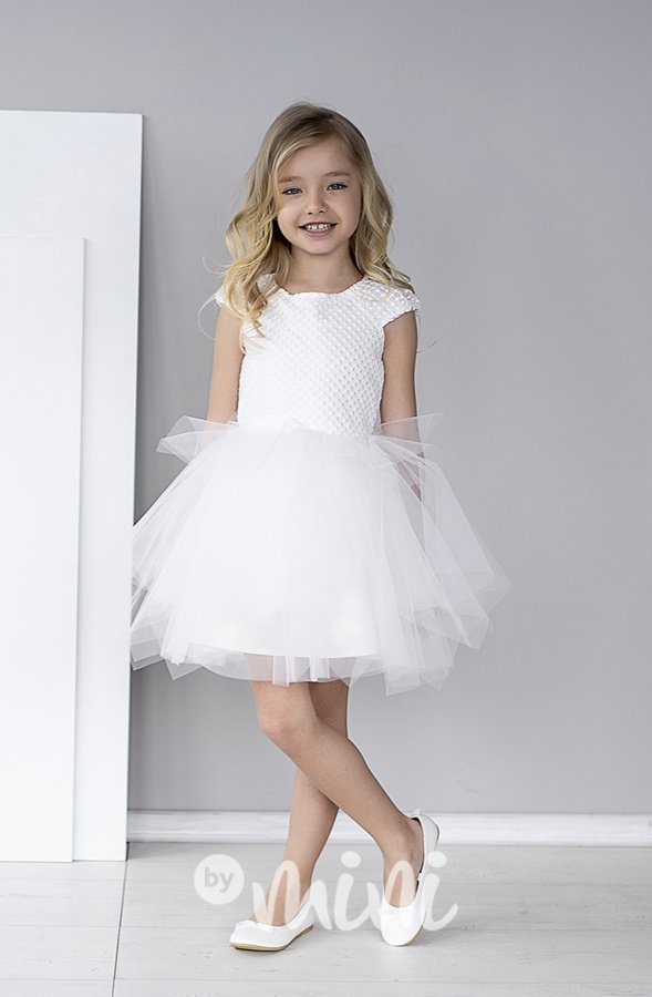 Luxury white šaty pro družičky
