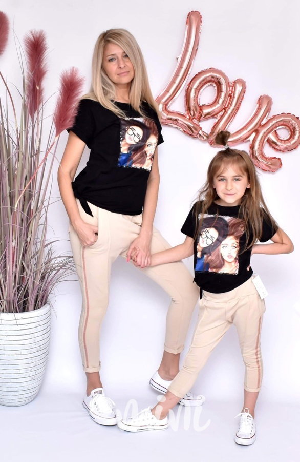 Beige short pants