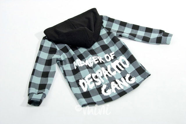 Gang karo mikina black/mint