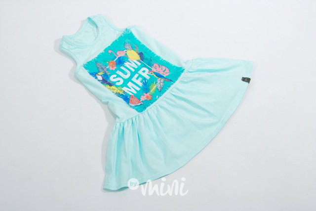 Summer mint dětský dress