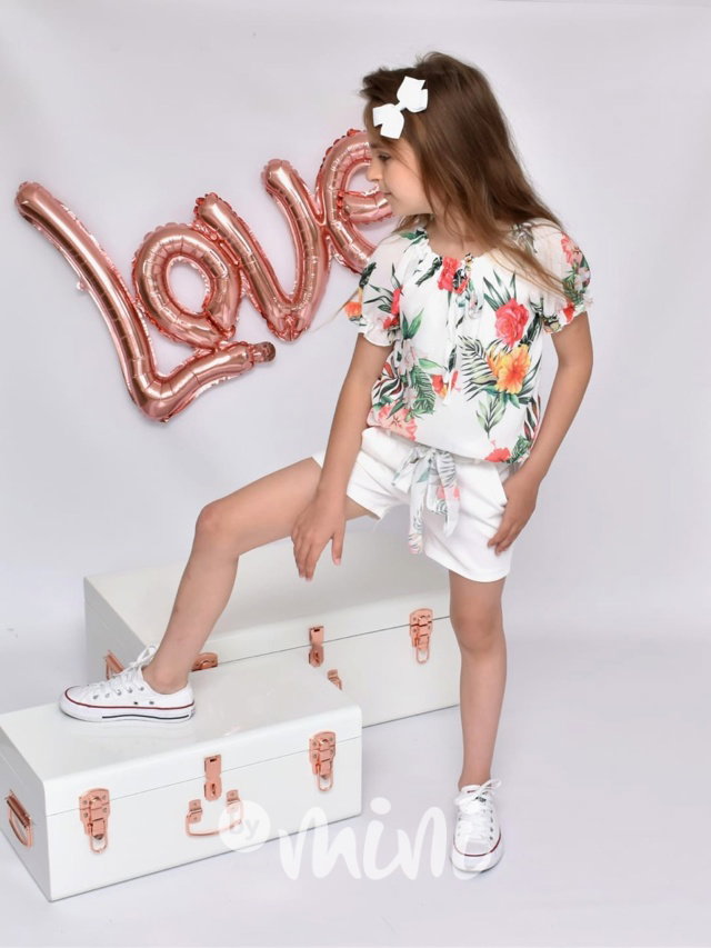 Tropic summer bílý set