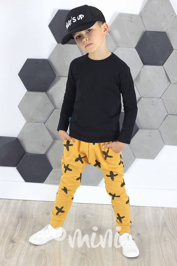 Letní X tepláčky mustard