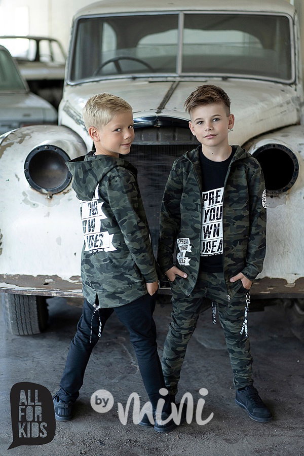 Hero chlapecké army tepláky By Mini