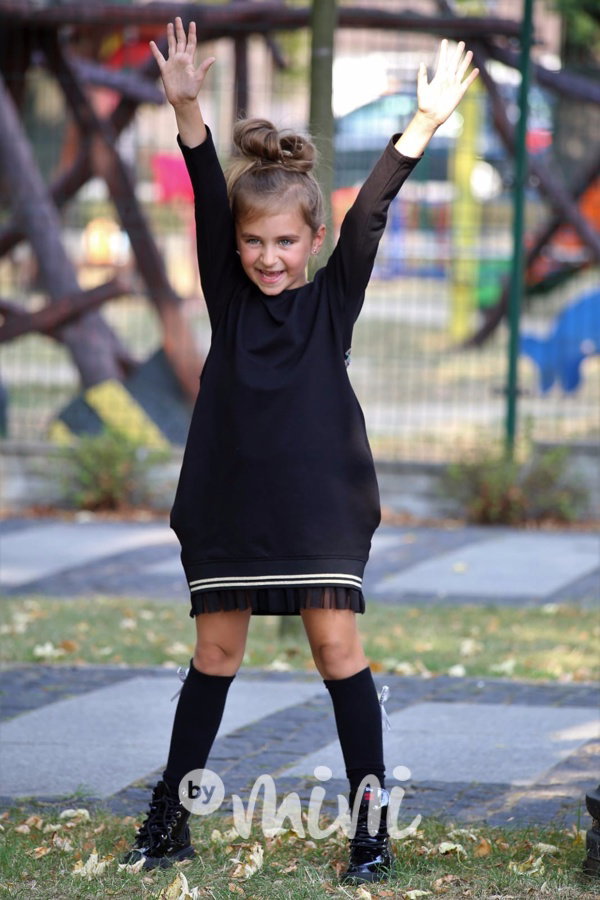 Angel black dress