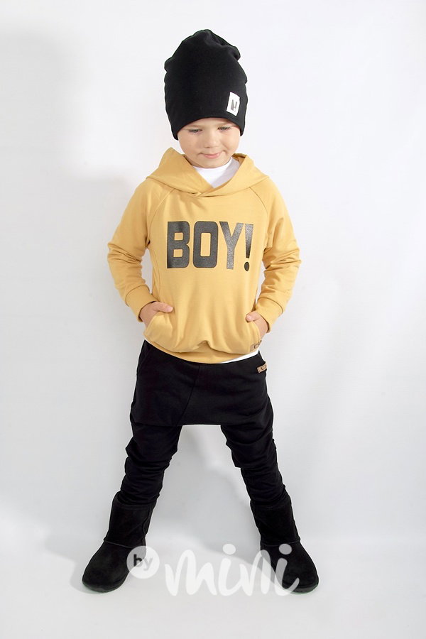 BOY mustard mikina