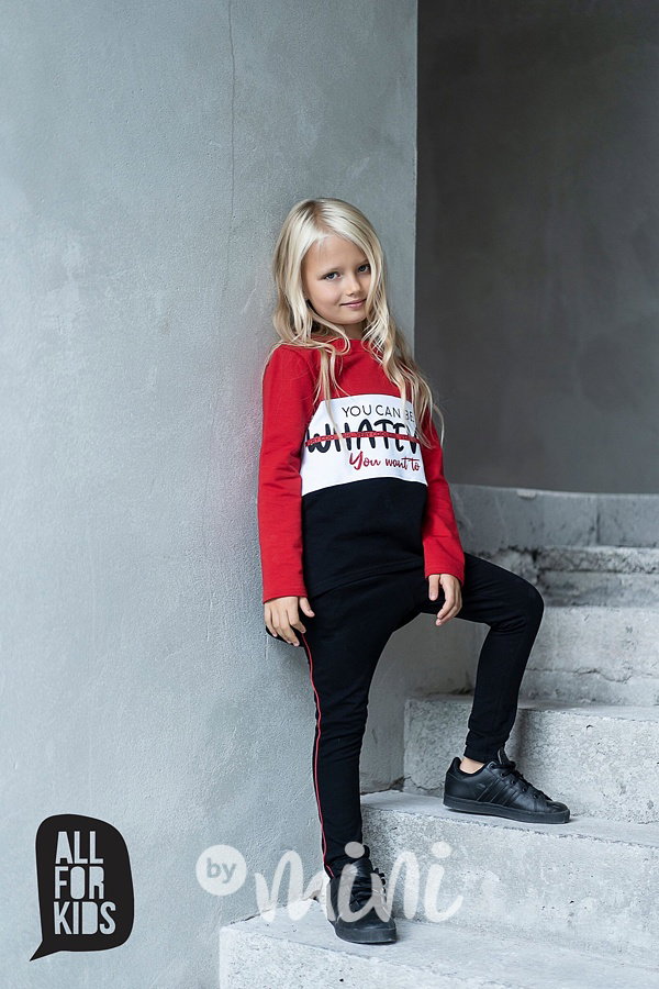 Very cool girl dívčí souprava red