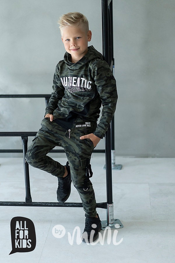 Army zipová mikina authentic