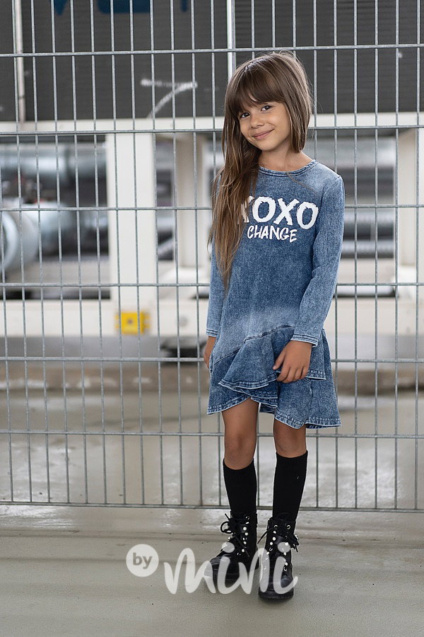 *Premium* XOXO šaty ice blue