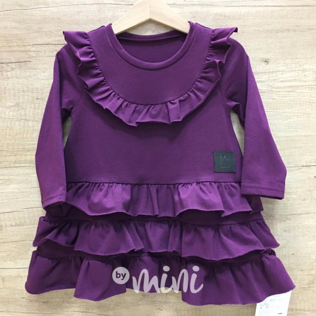 Purple fashion dress
