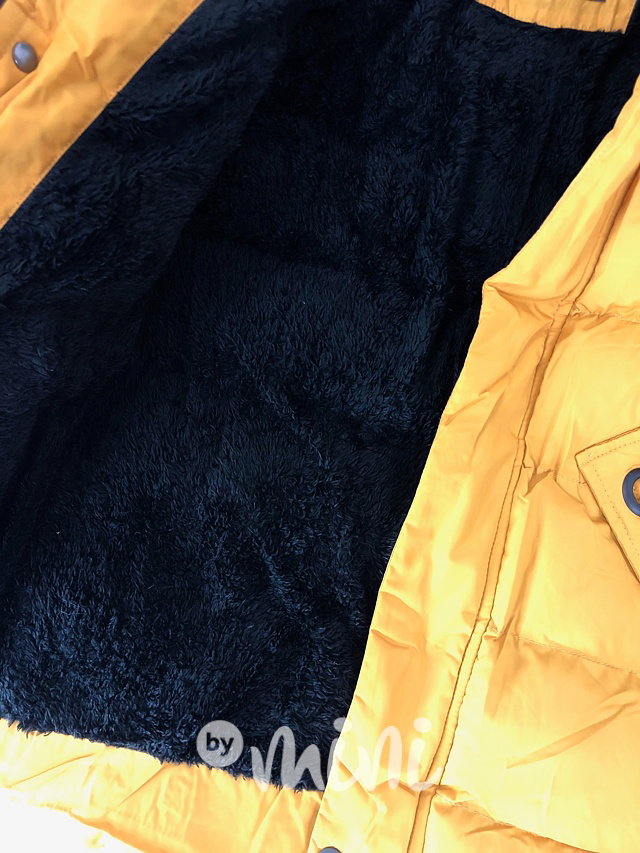 Mustard chlapecká zimní bunda