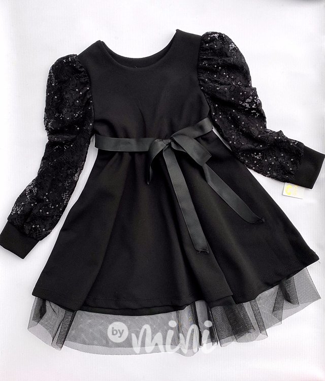 Černé elegant šaty MAGIC