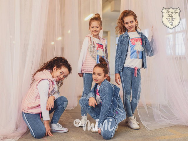3ks designový denim set *by Voga*
