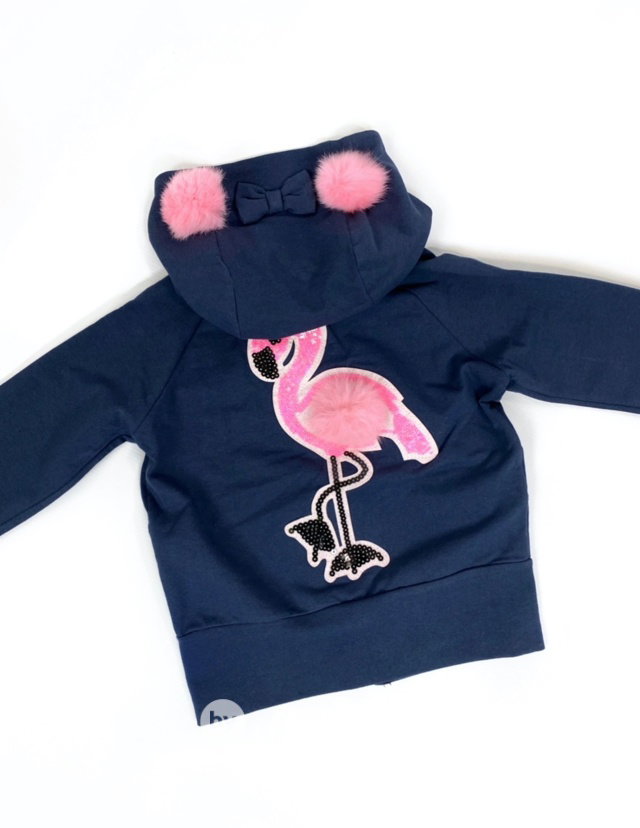 Flamingo dívčí mikina - royal blue