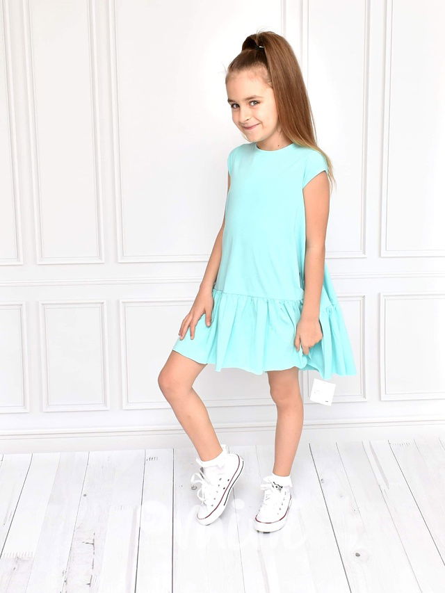 Sky blue oversize šaty *TOP*