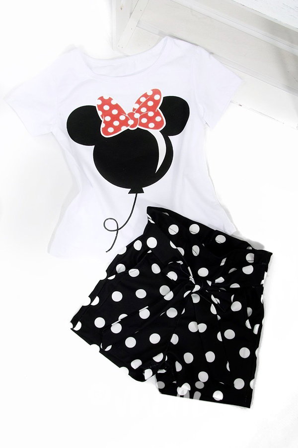 Minnie letní set - puntíky