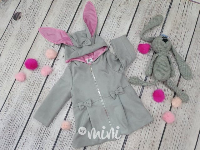 Bunny přechodový kabátek - grey