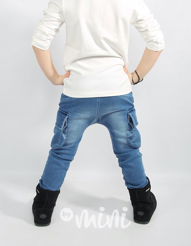 Jeans chlapecké baggy kapsáče