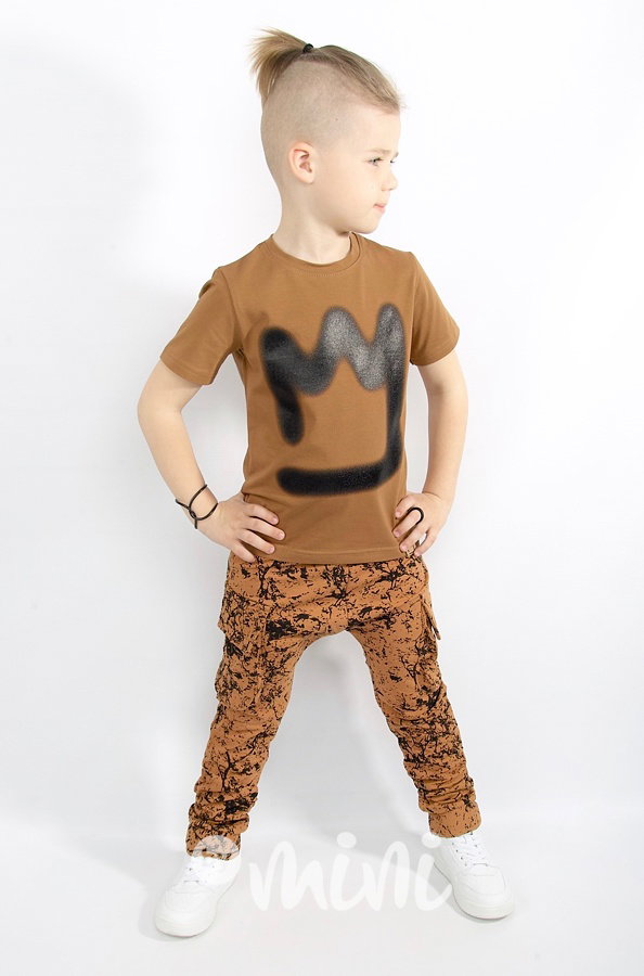 Honey marble baggy kapsáče zip