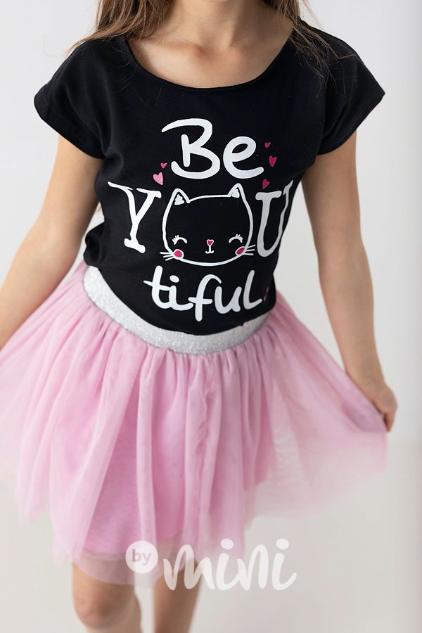 Be YOUtiful dívčí blůzka - černá