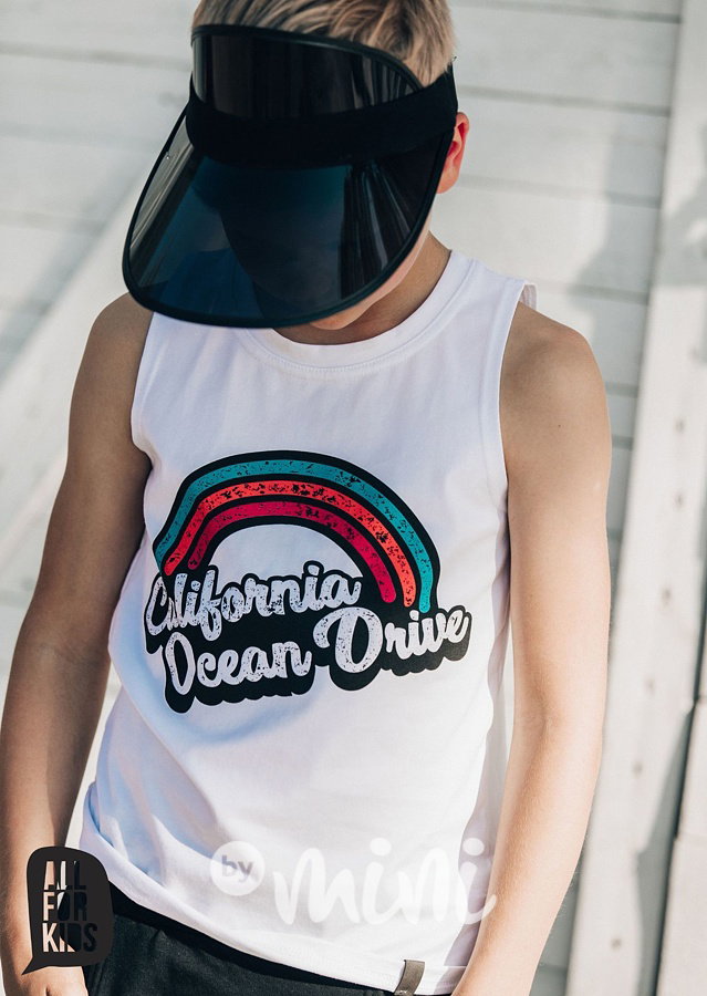 California tílko - bílé