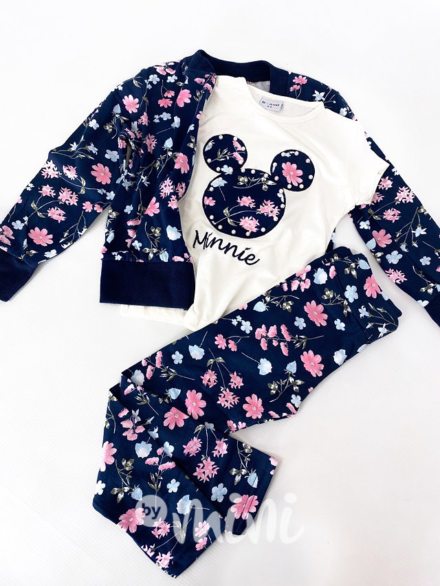 3pcs Flower Minnie souprava