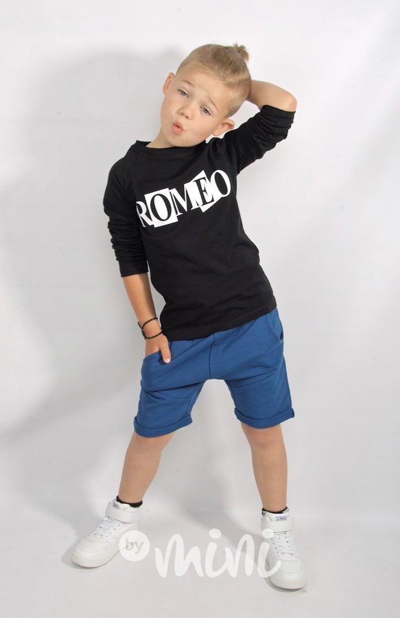 Despacito basic kraťasy - modré