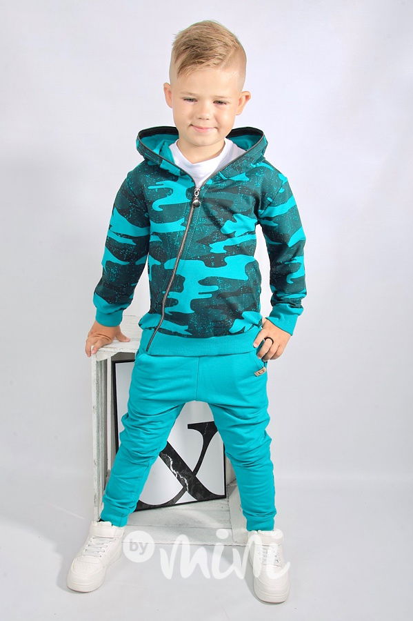 Tyrkys chlapecké tepláčky - BASIC