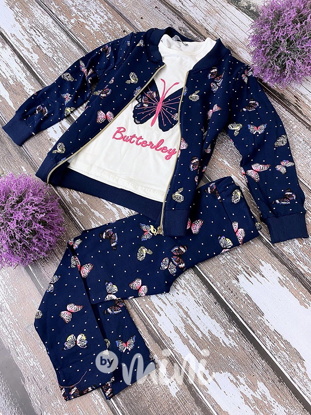 3pcs Butterfly souprava