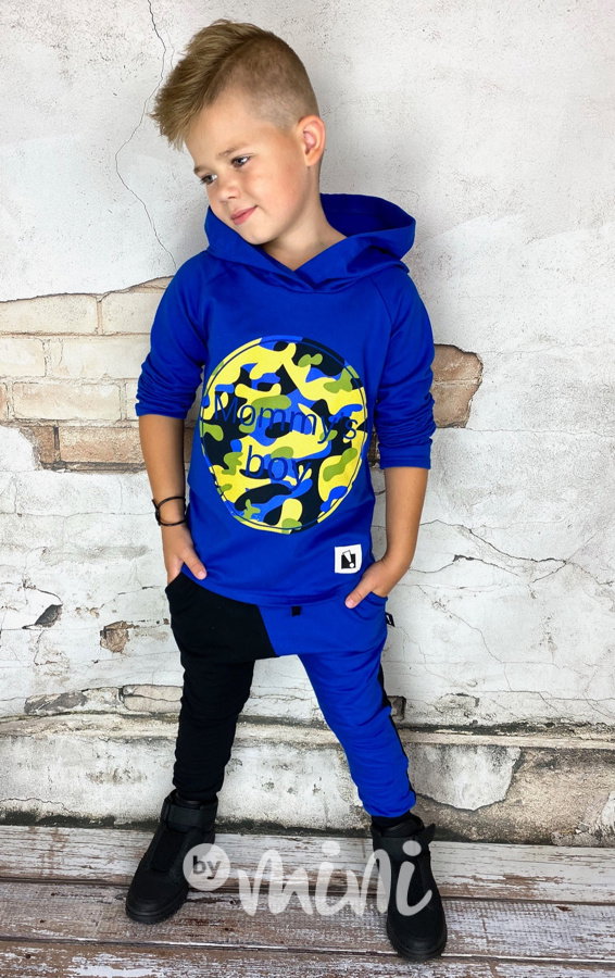 Mommy's boy souprava - blue/black