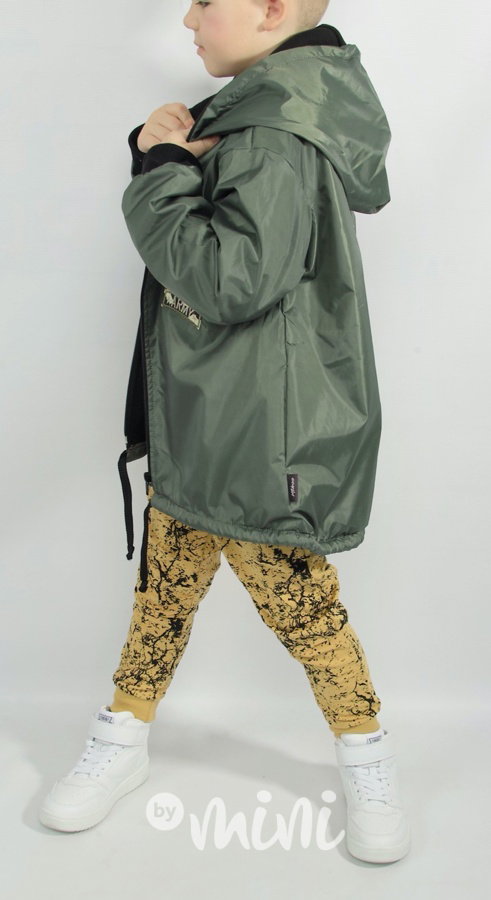 Khaki fleece bunda