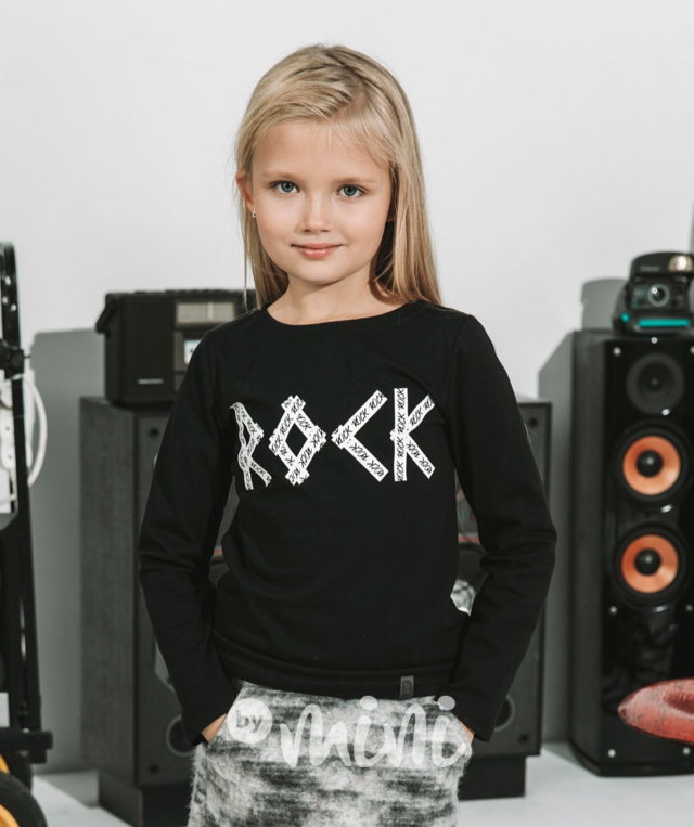 ROCK blůzka - černá *by AFK*