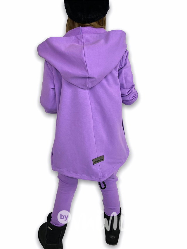 Long mikina - lila *DreamDress*