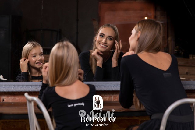 Černá fashion blůzka #MiniMe