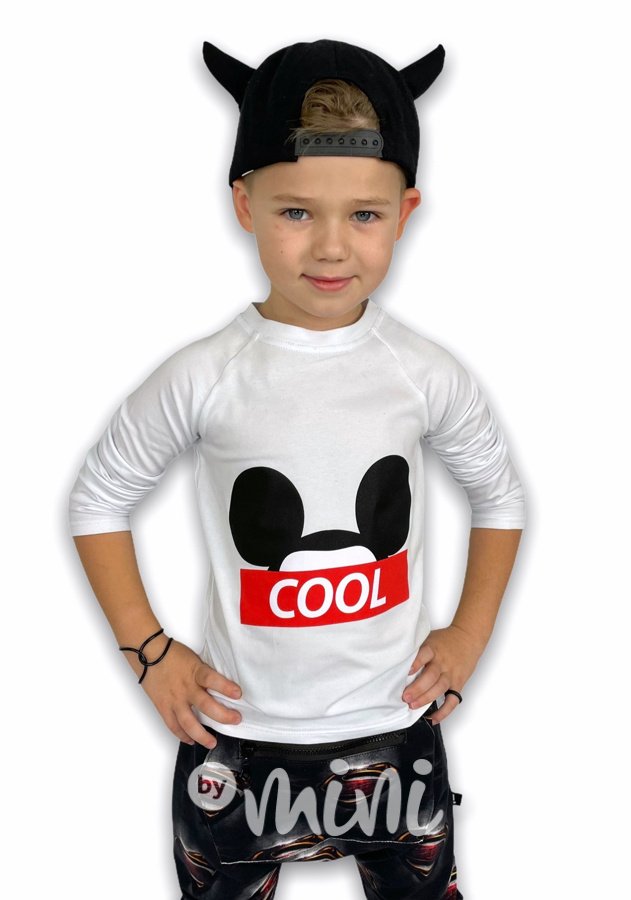 Chlapecké triko COOL - bílé