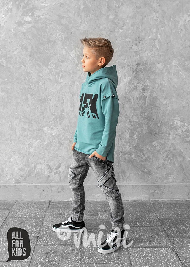 Ice black denim cotton kalhoty *AFK*