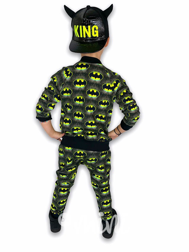 Baggy Batman s kapsičkou a zipem