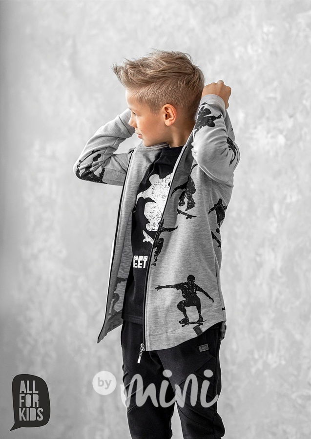 Biker jogger tepláky černé *AFK*