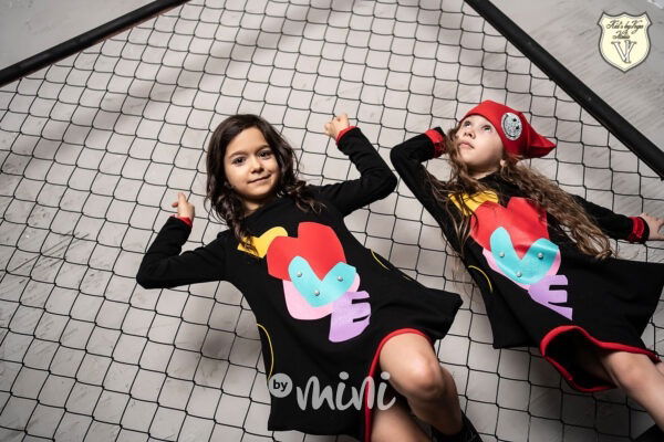 LOVE asymetrická tunika *Voga Italia*