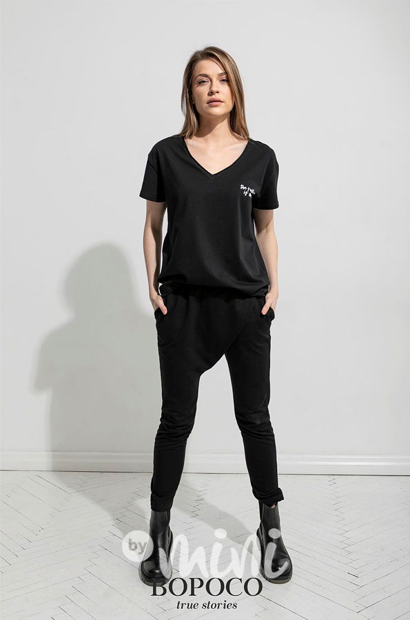 Baggy kalhoty černé #MiniMe