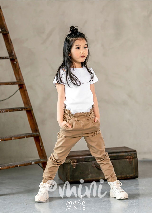 Žebrovaný top bílý *MashMnie*