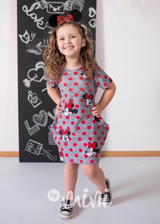 Minnie puntíkatá tunika