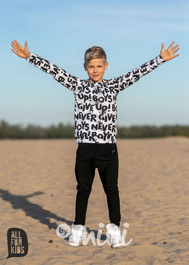 Black jogger tepláky