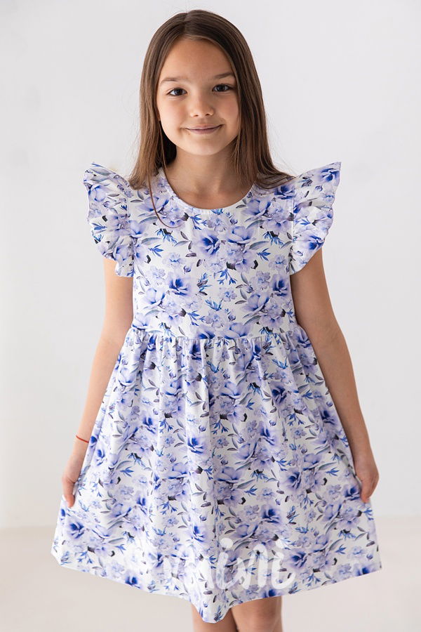 Lila passion dívčí šaty