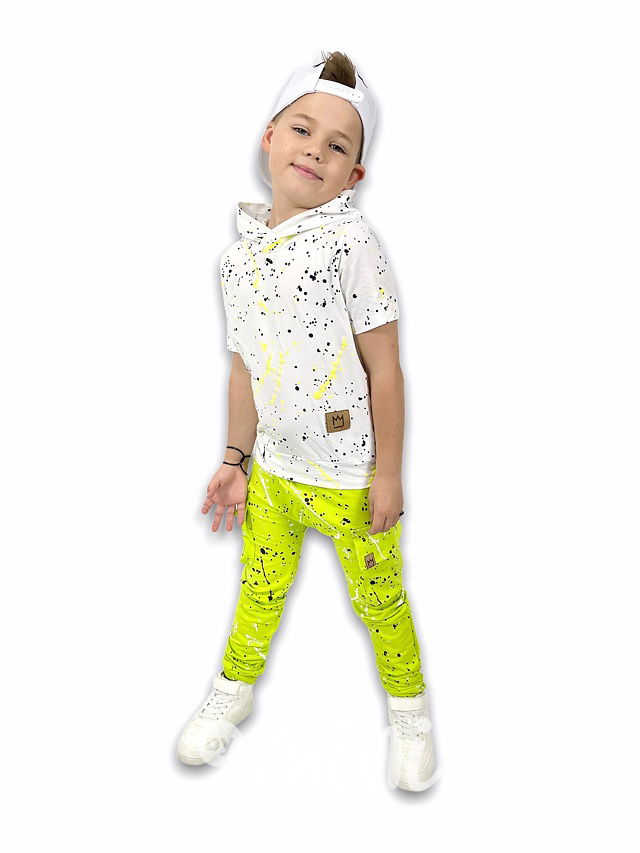 Dirty chlapecké baggy kapsáče zip - lemon