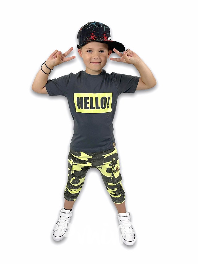 Vanilla army shorts baggy kapsáče