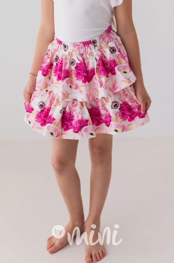 Pink Dream řasená sukně *Lily Grey*