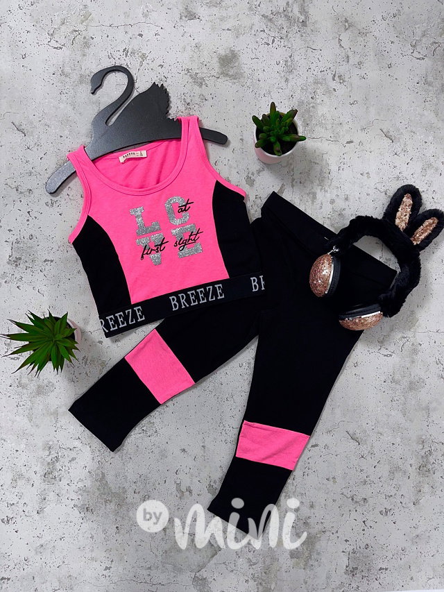 Sporty neon komplet BREEZE